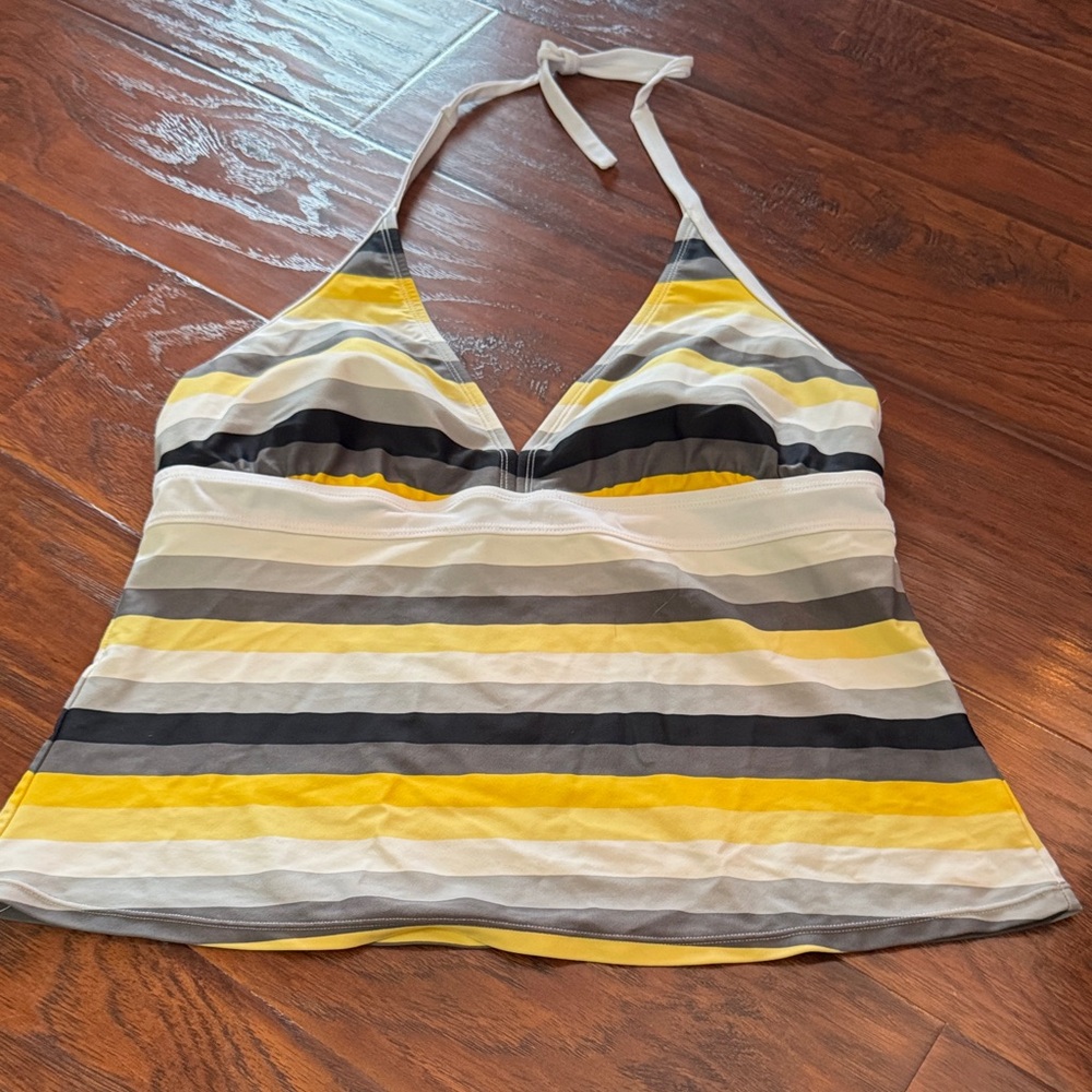Jantzen Multicolor Striped Halter Swim Camisole